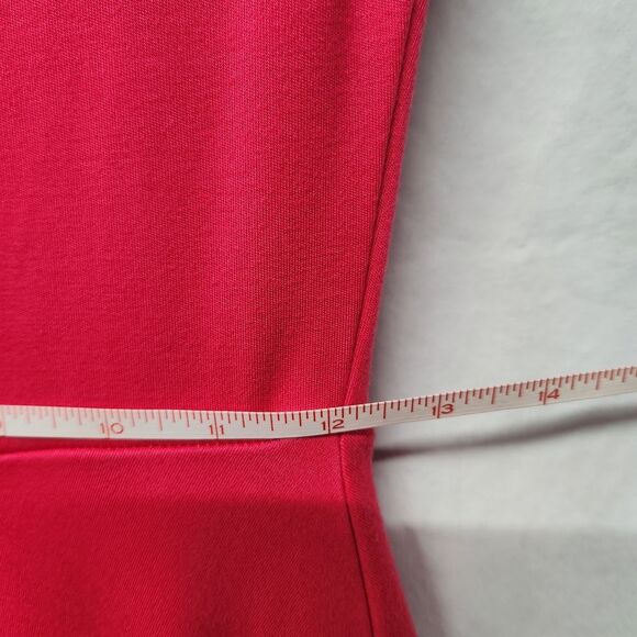 Donna Ricco Women’s Pink Fit & Flare Soft Dance Mini Dress Small BarbieCore - Picture 5 of 6